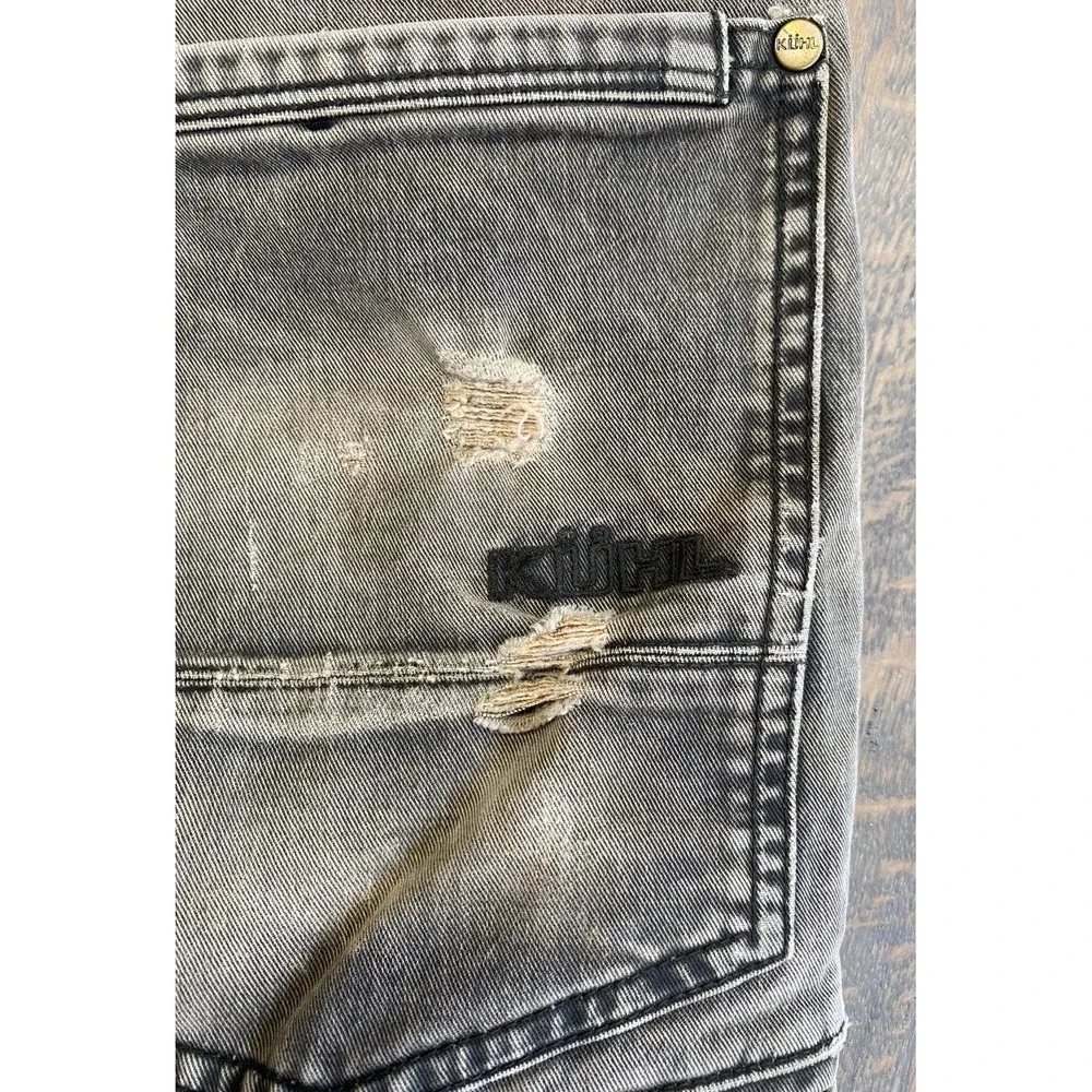 Kuhl Hot Ryder Flannel Lined Distressed Pants Men's 30 x 32 Vintage Patina Dye